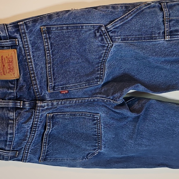 Levi's Red Tag Women's 26x25 Straight LegBlue Jeans - Picture 4 of 8